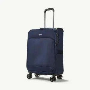 Georgia Expandable Soft Medium Suitcase 70cm - Navy