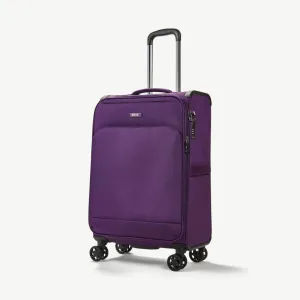 Georgia Expandable Soft Medium Suitcase 70cm - Purple