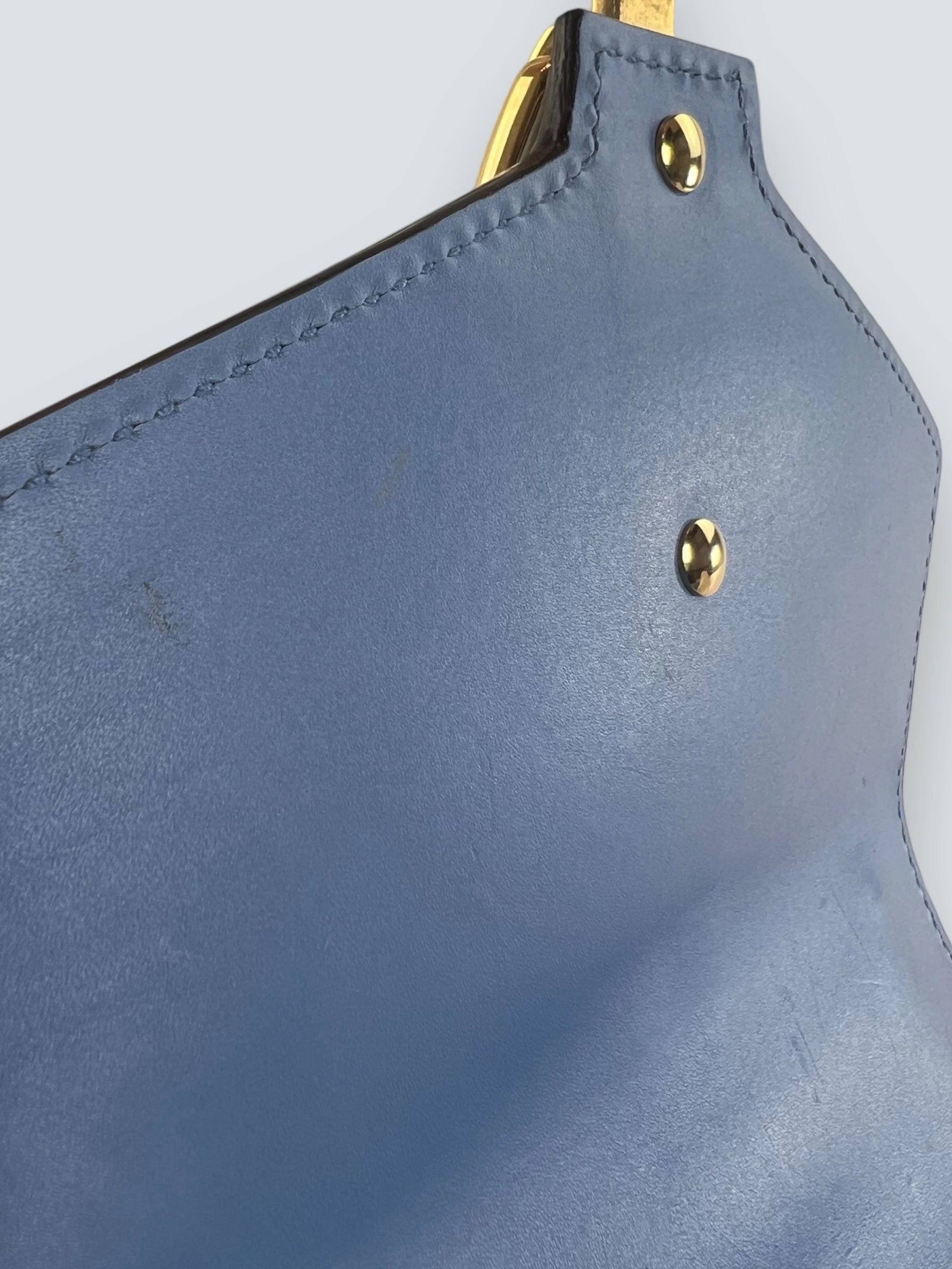 Gucci ' Sylvie' Baby Blue Chain Crossbody