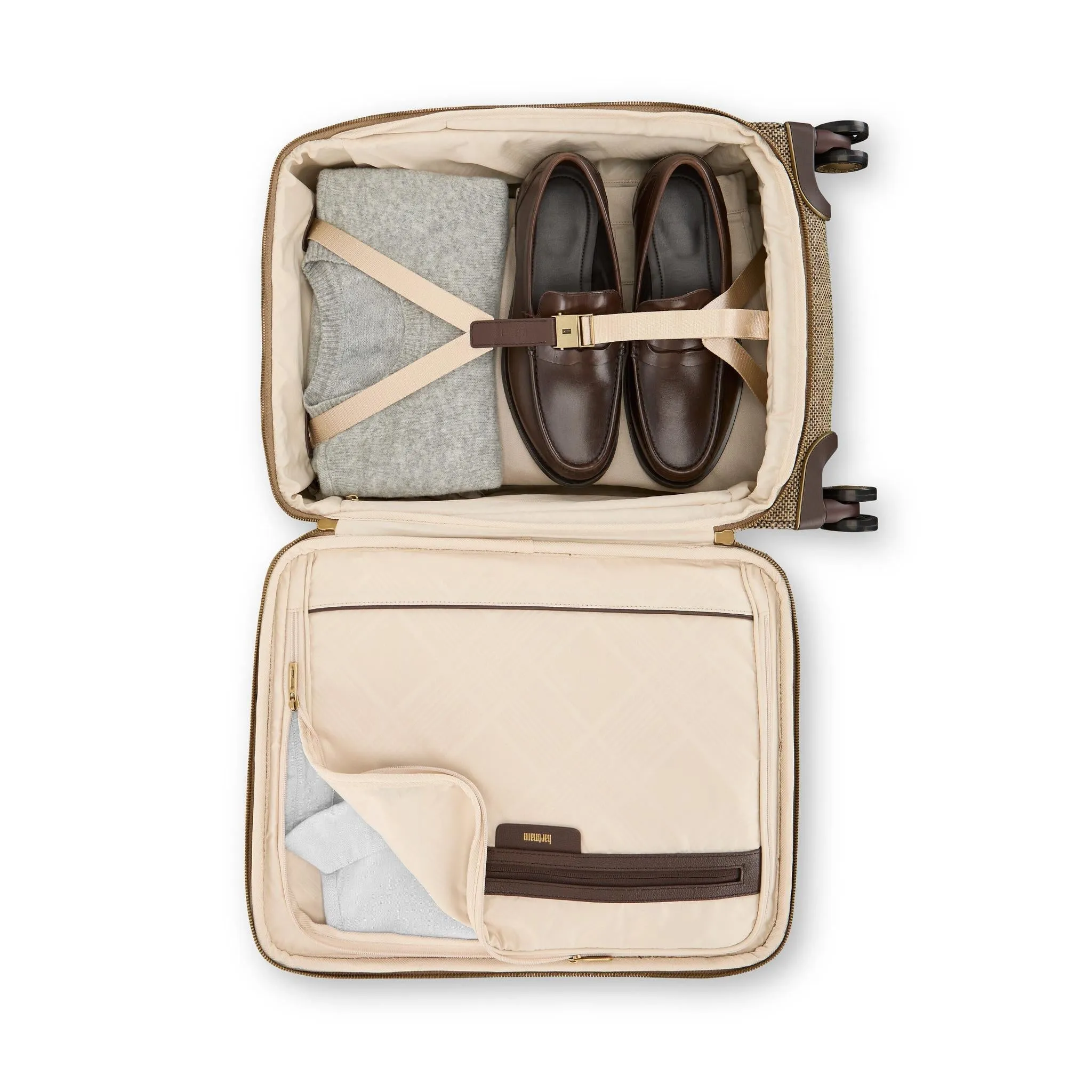 Hartmann Tweed Carry-On Expandable Spinner