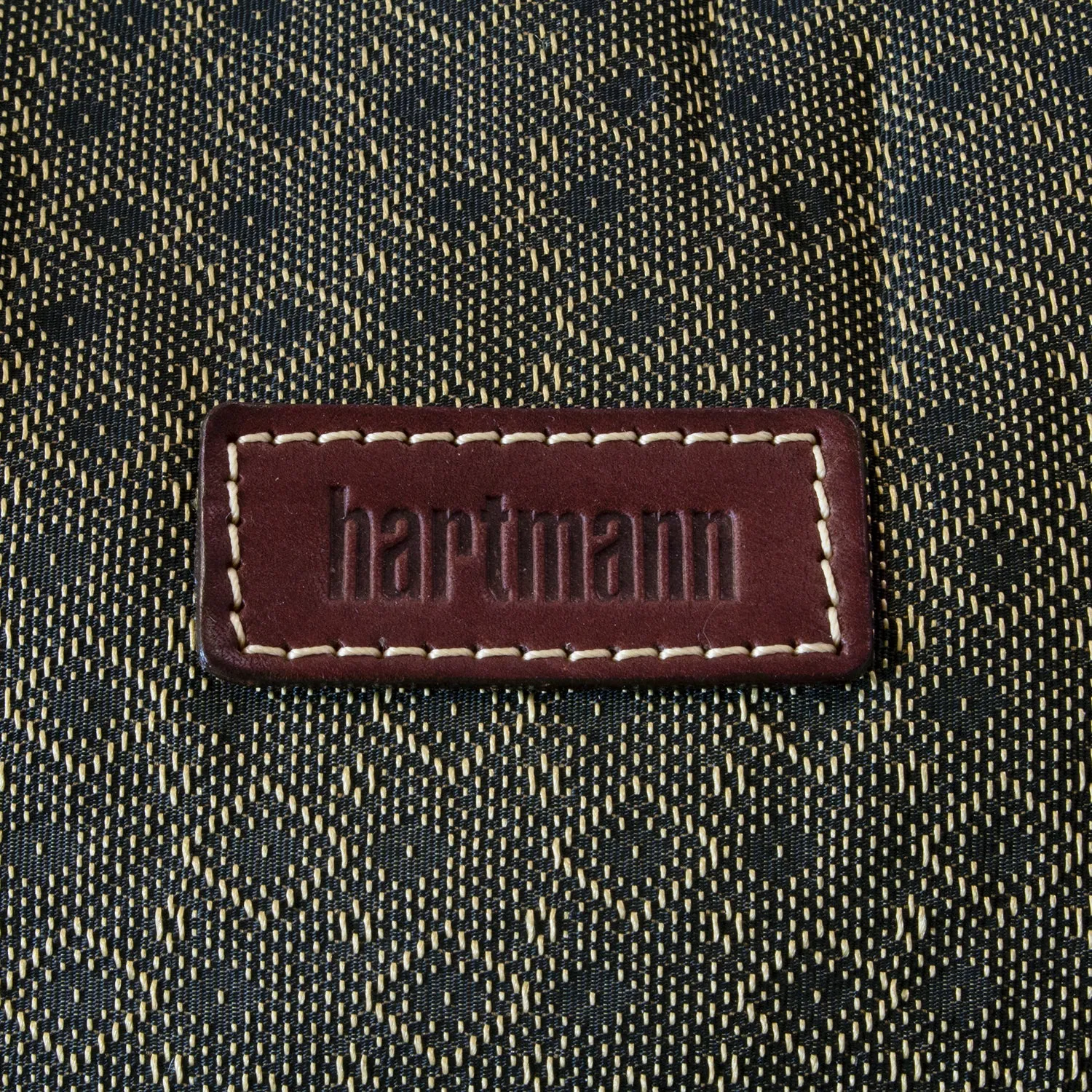 Hartmann Wings Jacquard Diamond Pattern Weekender Duffel Bag