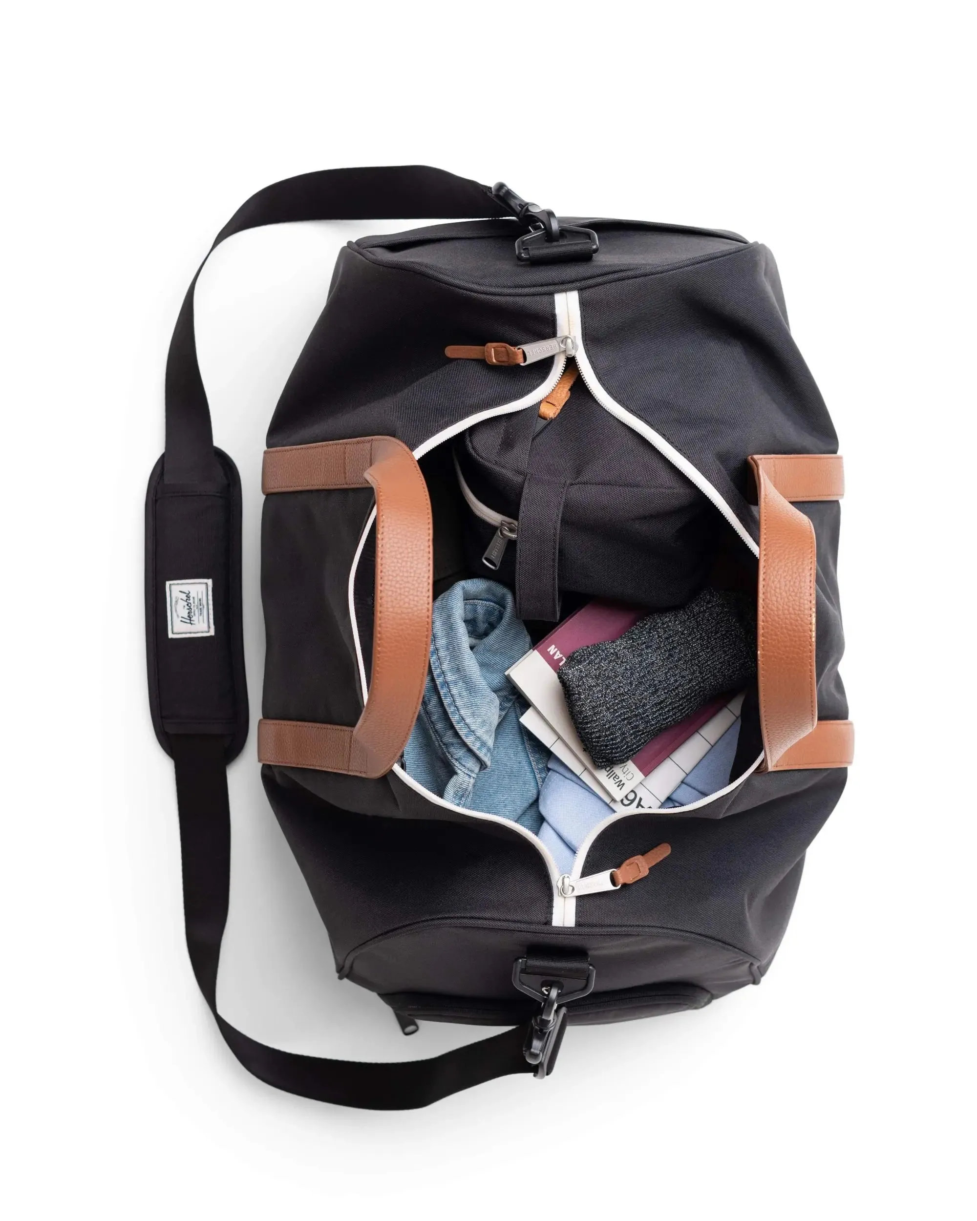 Herschel Novel™ Duffle - 43L - Plaid Embossed