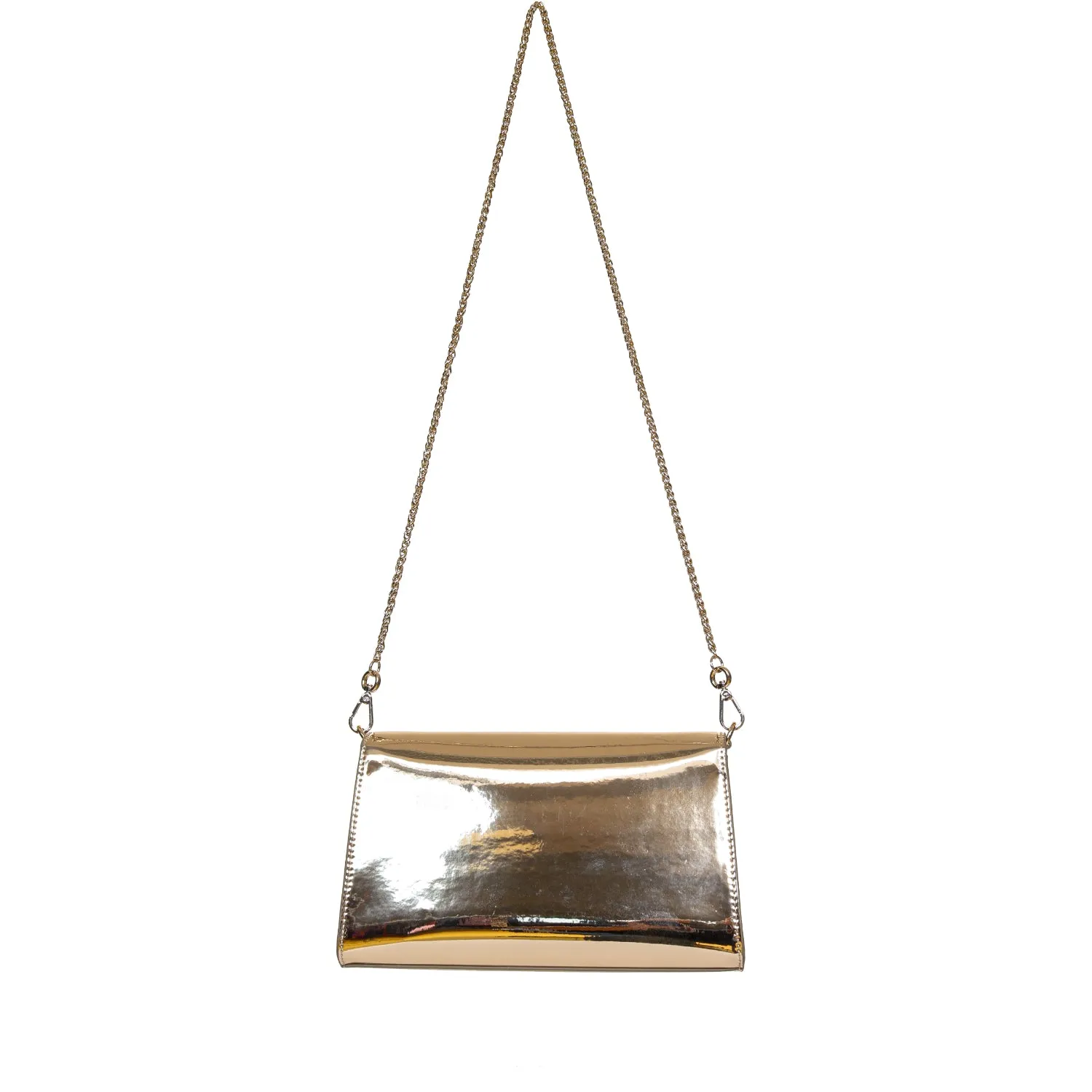 Just Cavalli Women's Gold Metallic Clutch