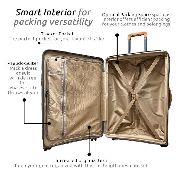 Legacy Expandable  21" Hardside Carry-On Spinner