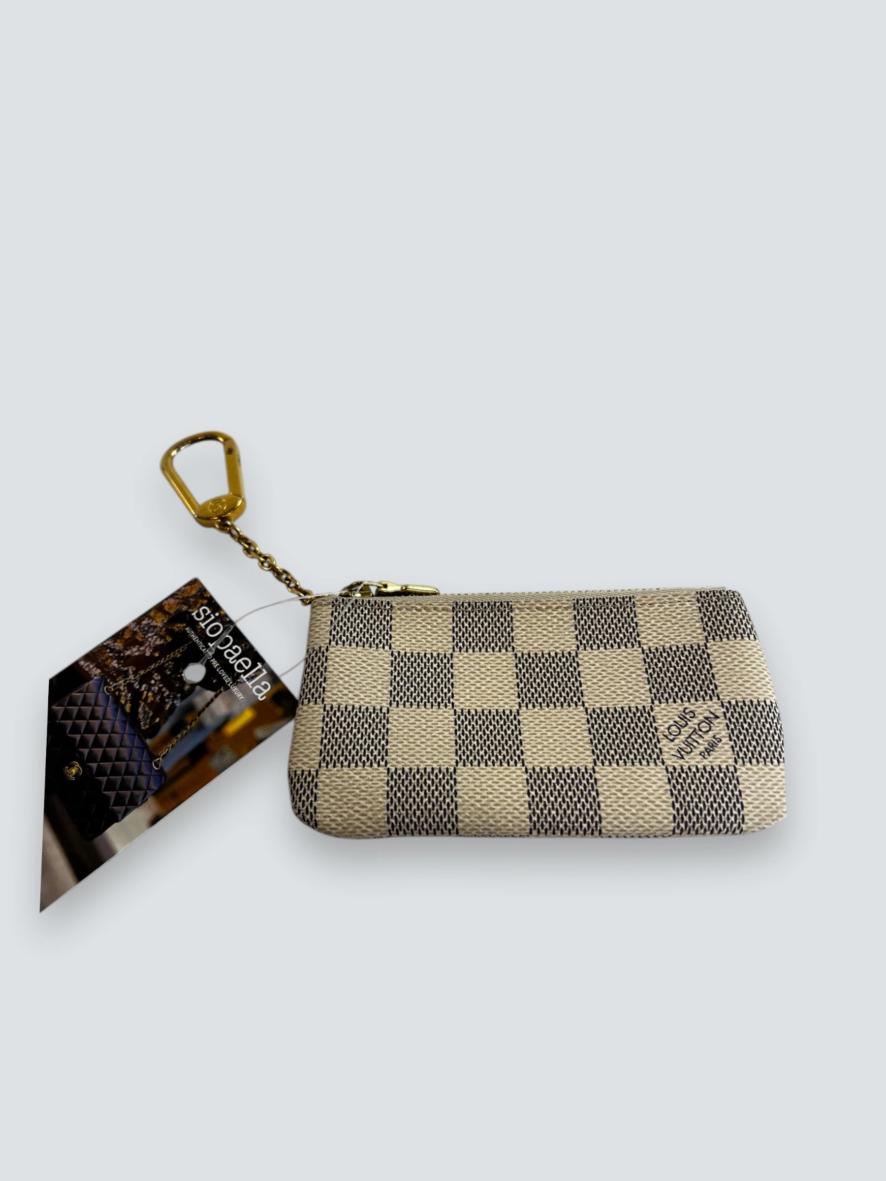 Louis Vuitton Damier Azur Canvas Key Holder