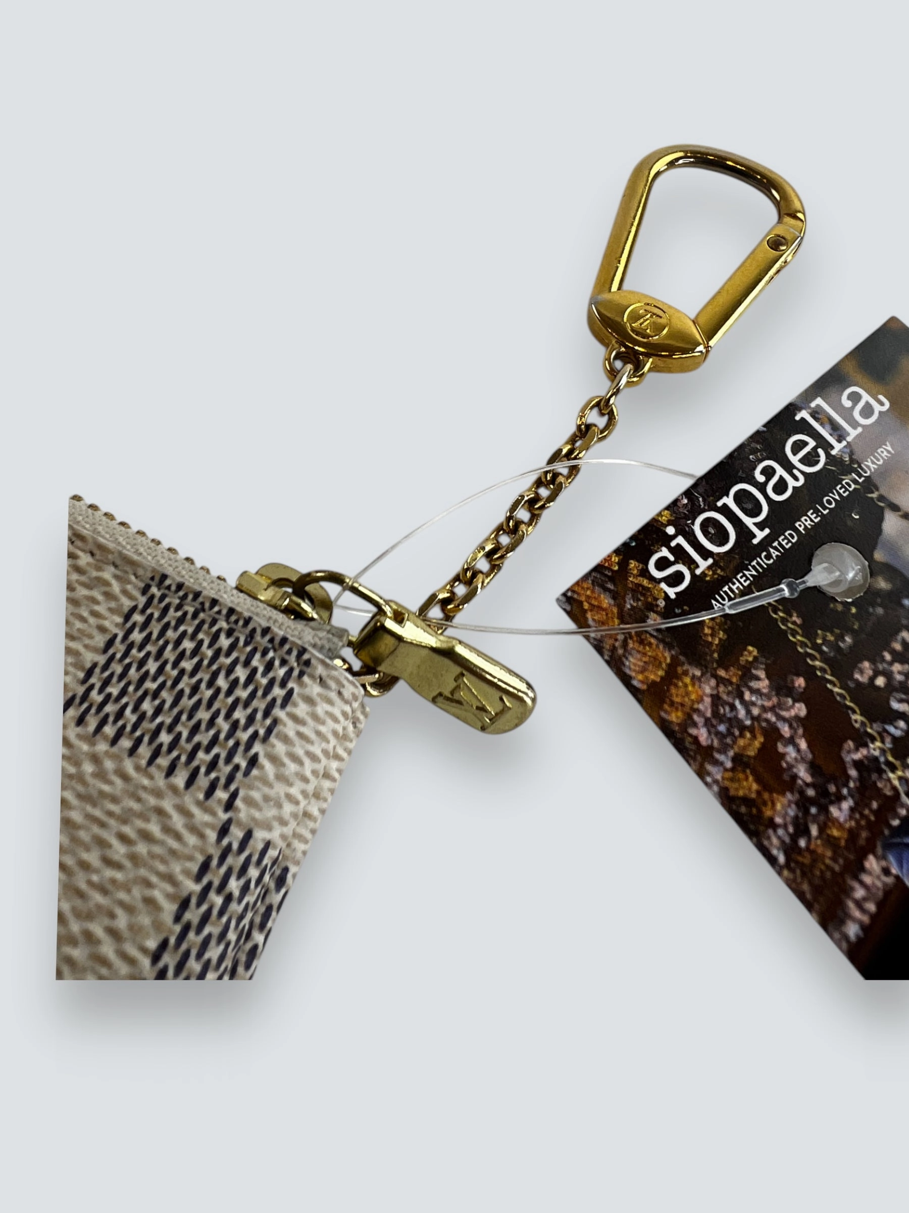 Louis Vuitton Damier Azur Canvas Key Holder