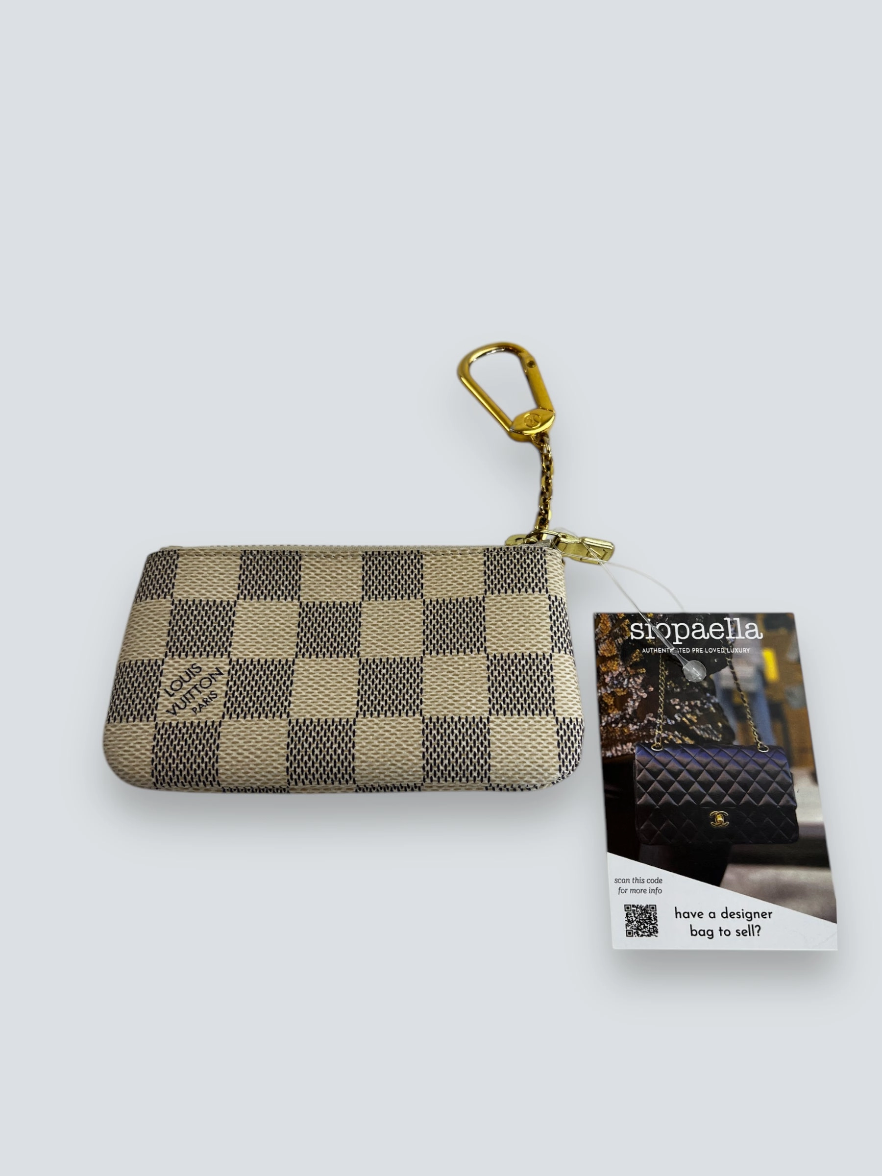 Louis Vuitton Damier Azur Canvas Key Holder