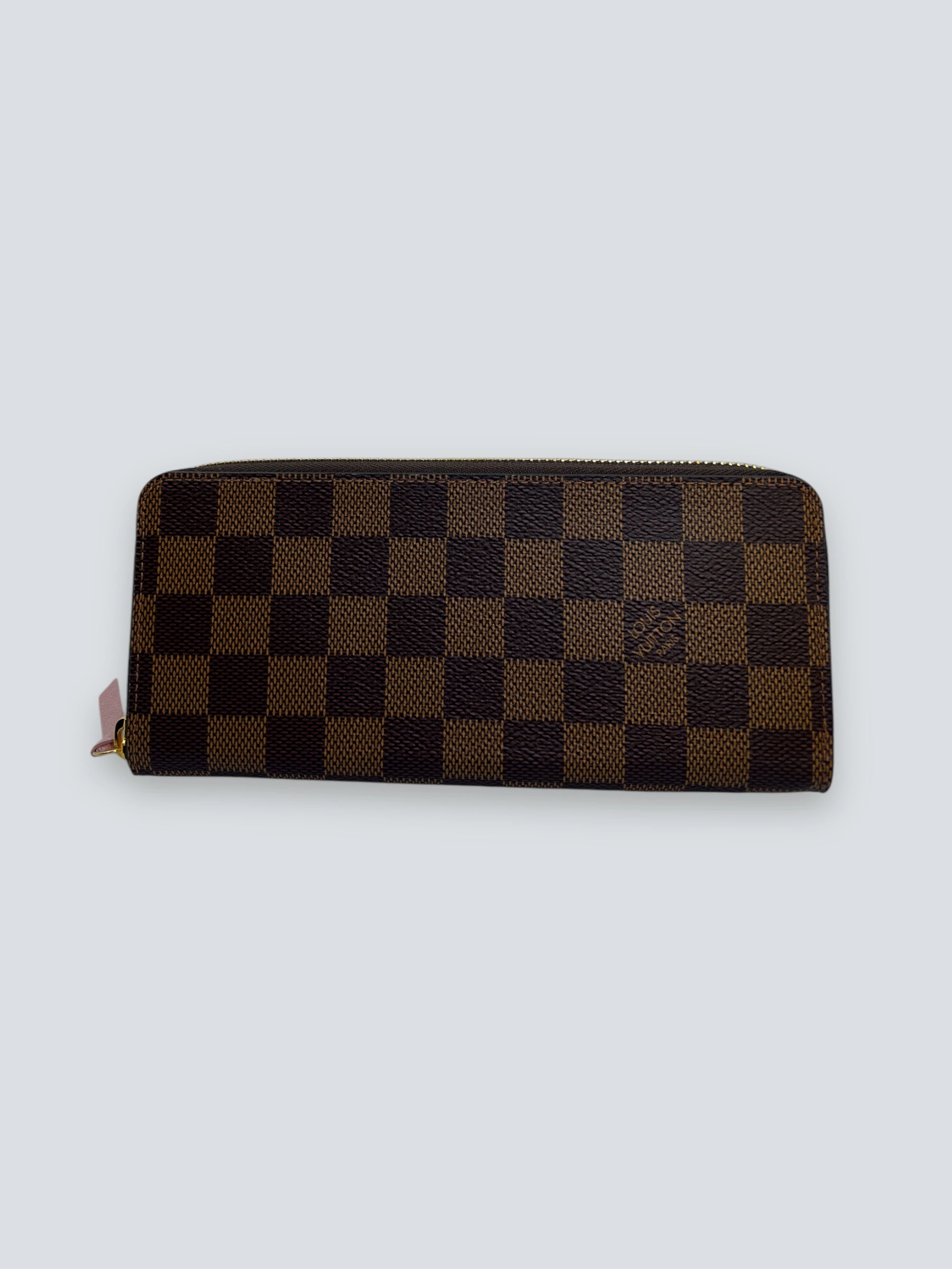 Louis Vuitton Damier Ebene Canvas Clemence Wallet