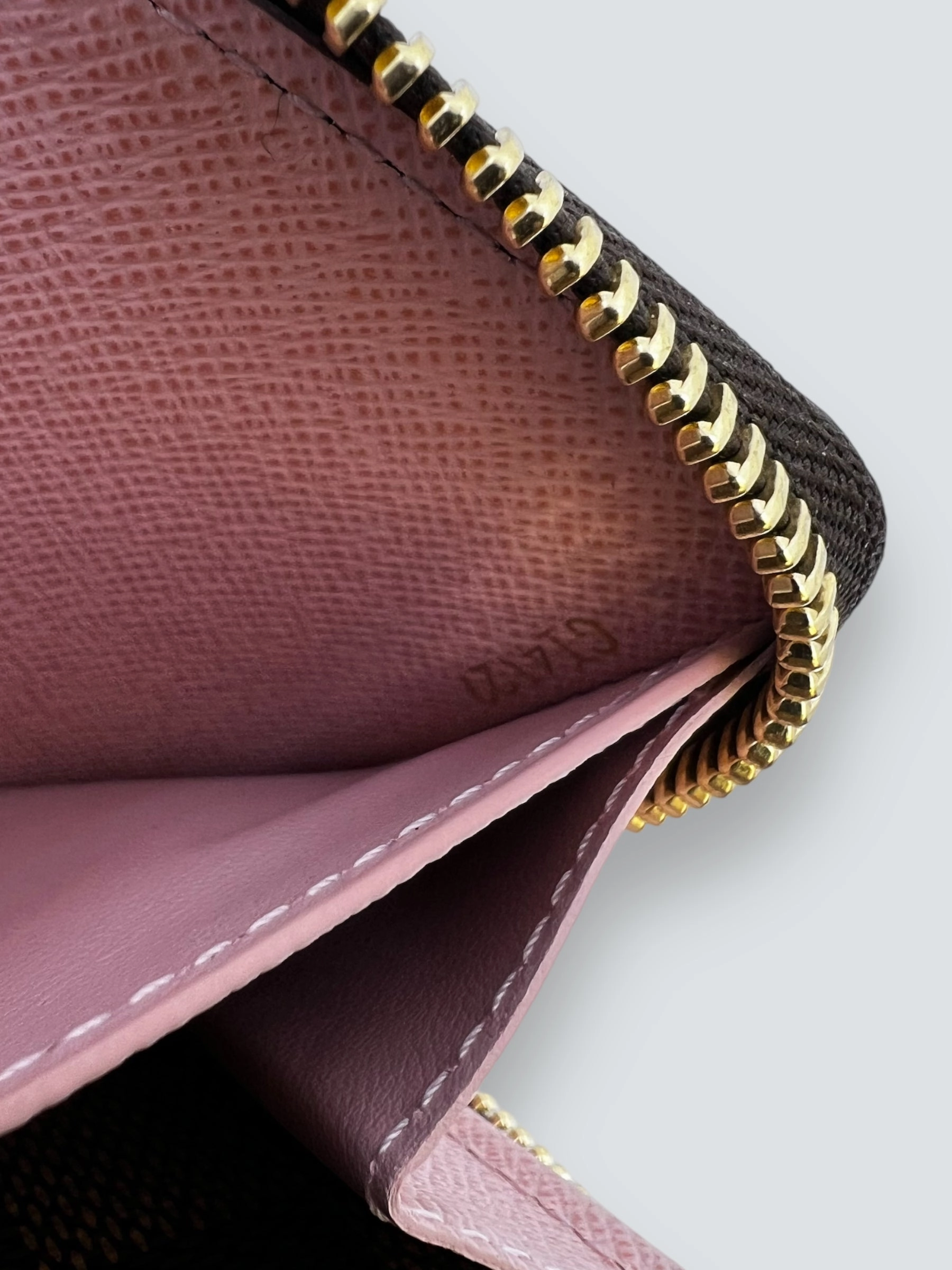 Louis Vuitton Damier Ebene Canvas Clemence Wallet