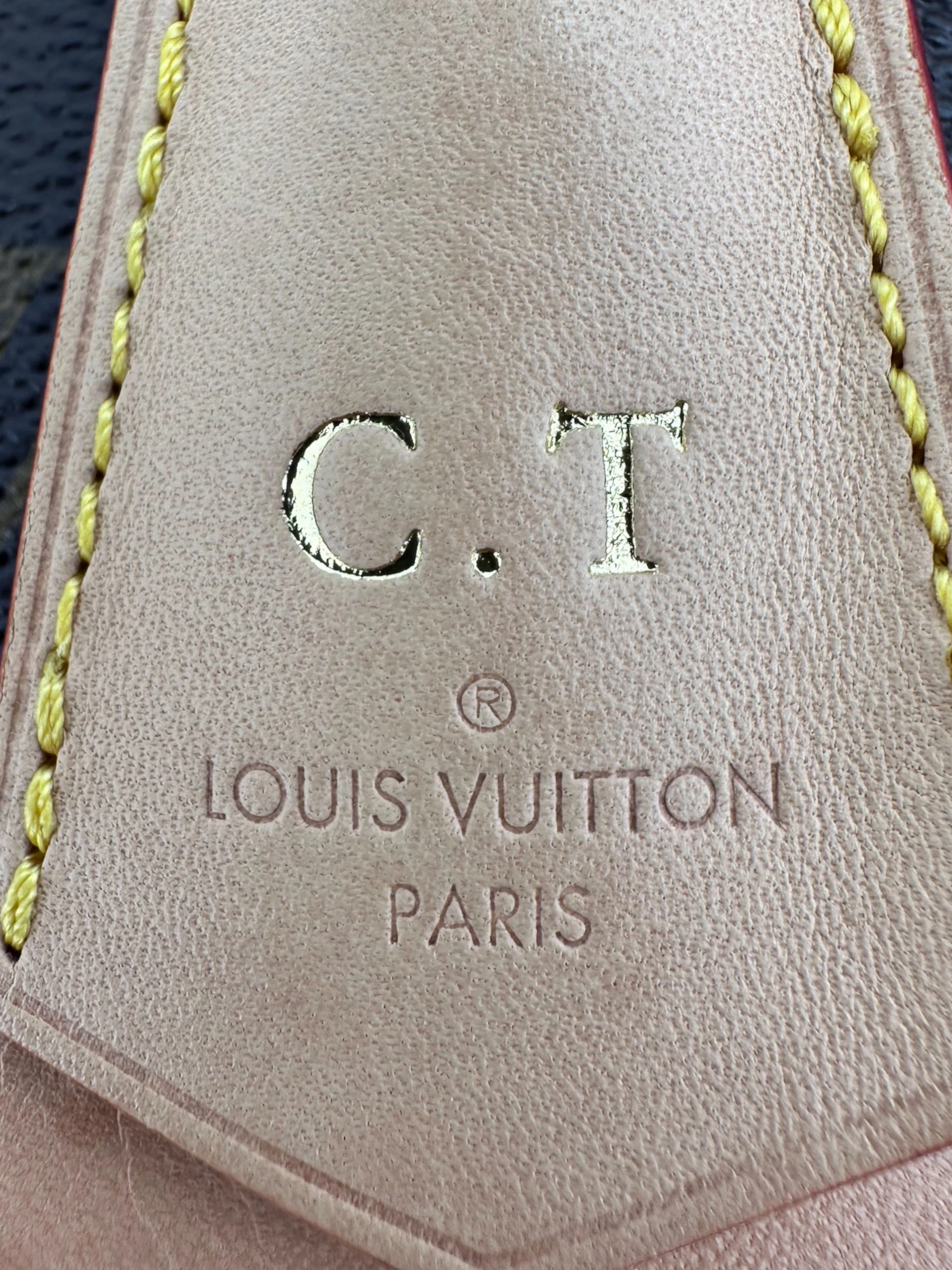 Louis Vuitton Monogram Canvas & Leather Alma BB - C.T initials