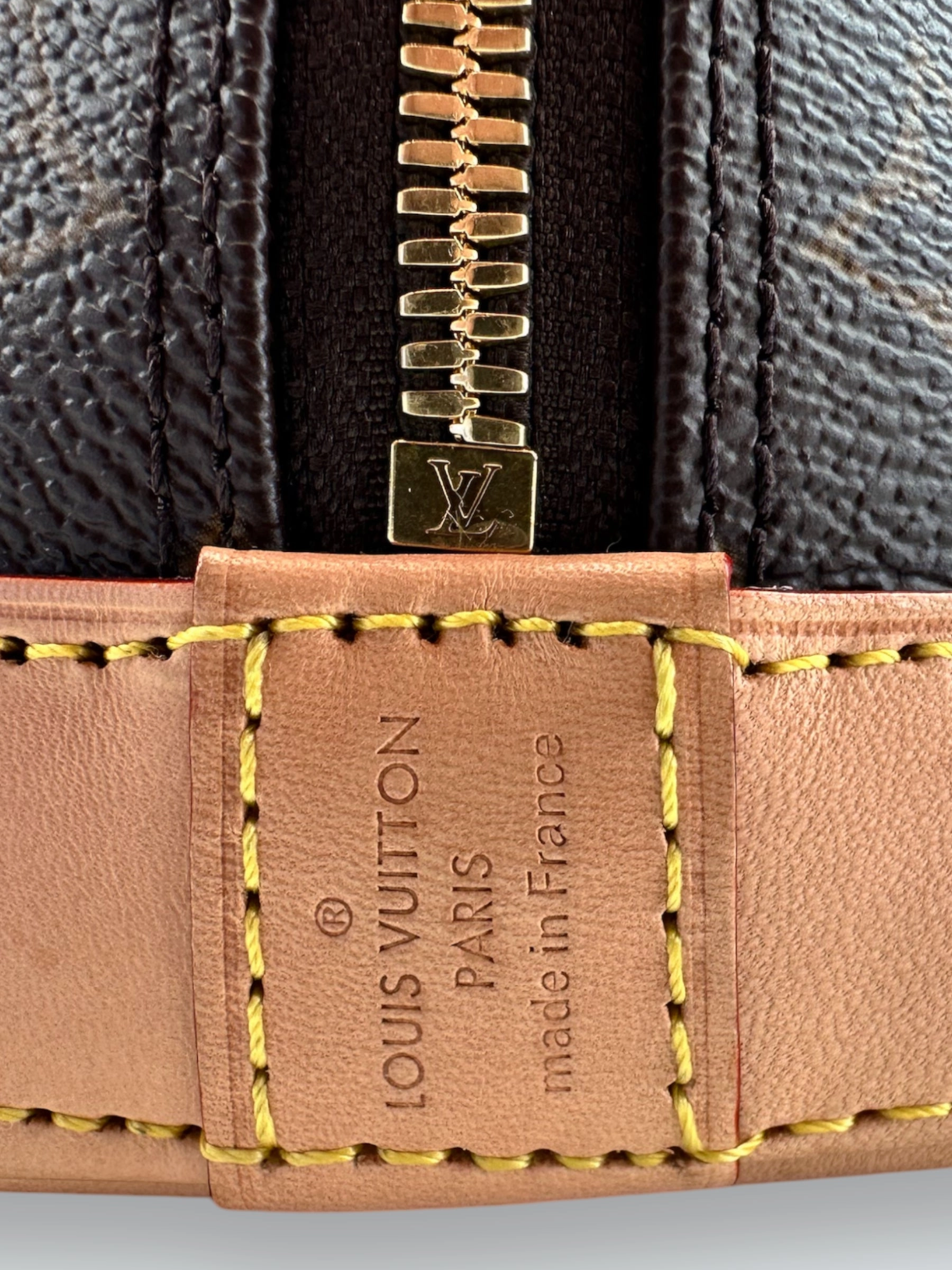 Louis Vuitton Monogram Canvas & Leather Alma BB - C.T initials