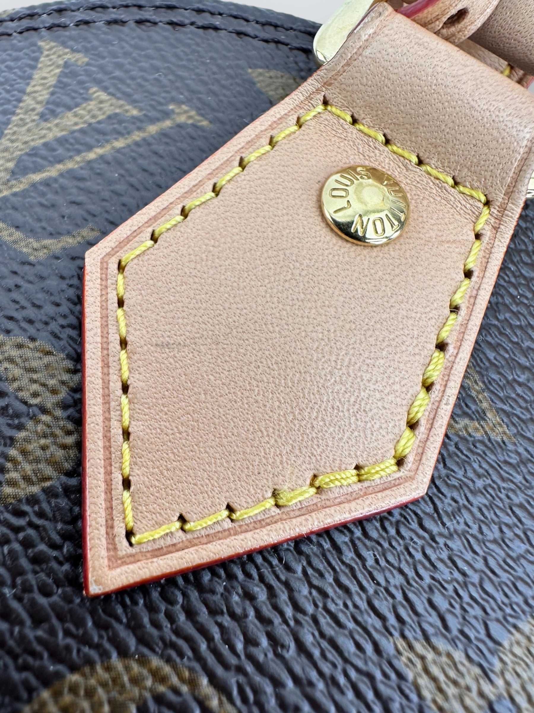 Louis Vuitton Monogram Canvas & Leather Alma BB - C.T initials