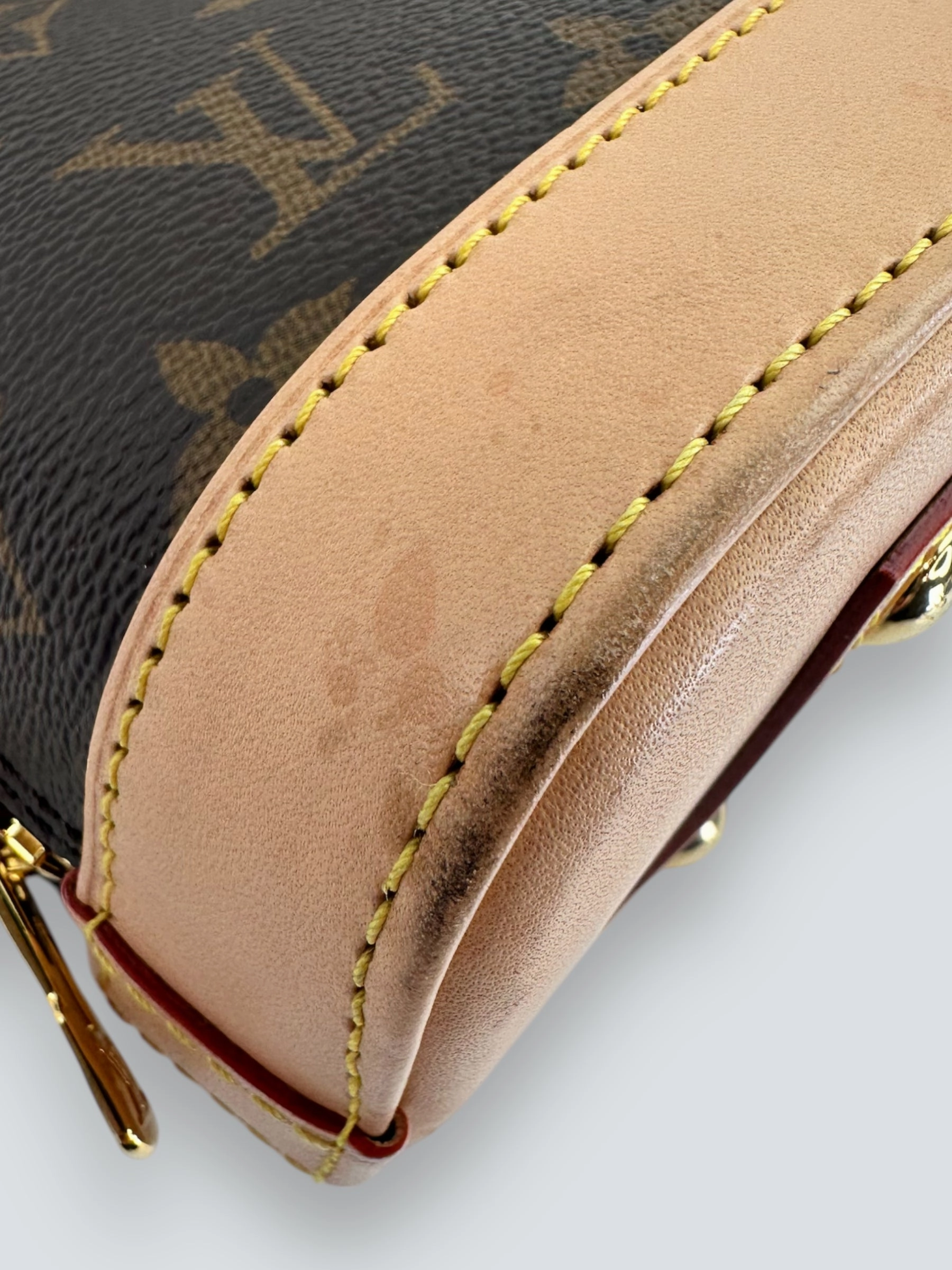 Louis Vuitton Monogram Canvas & Leather Alma BB - C.T initials