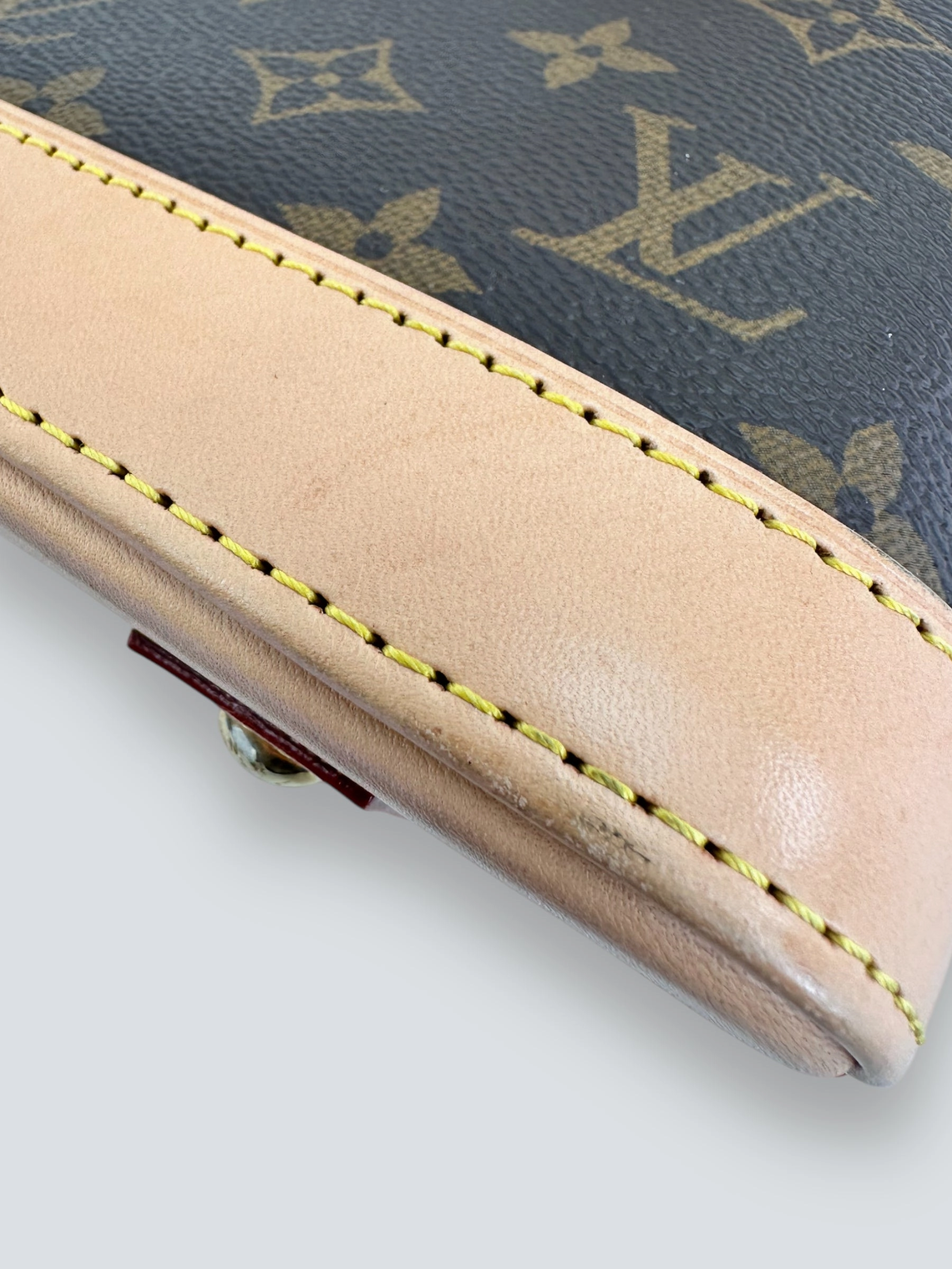 Louis Vuitton Monogram Canvas & Leather Alma BB - C.T initials