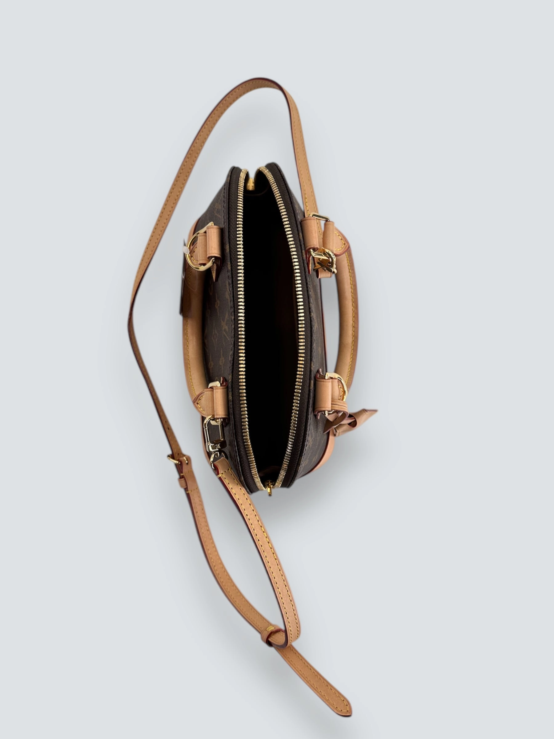 Louis Vuitton Monogram Canvas & Leather Alma BB - C.T initials