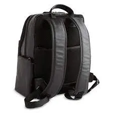 Metropolitan Napa Leather Flat Front Backpack