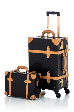 Minimalism Widen Carry-on Set - Train Case