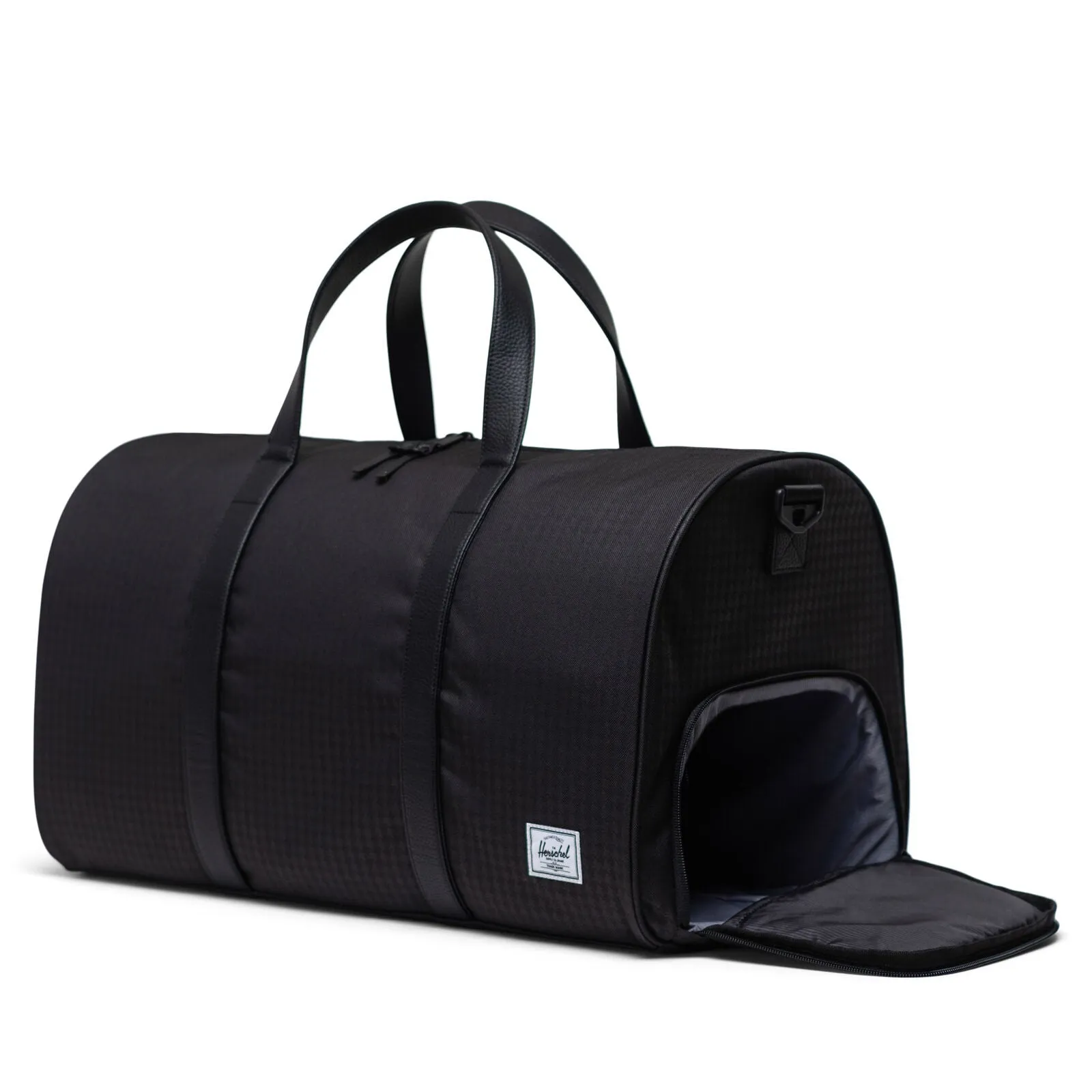 Novel Duffle - Houndstooth Emboss