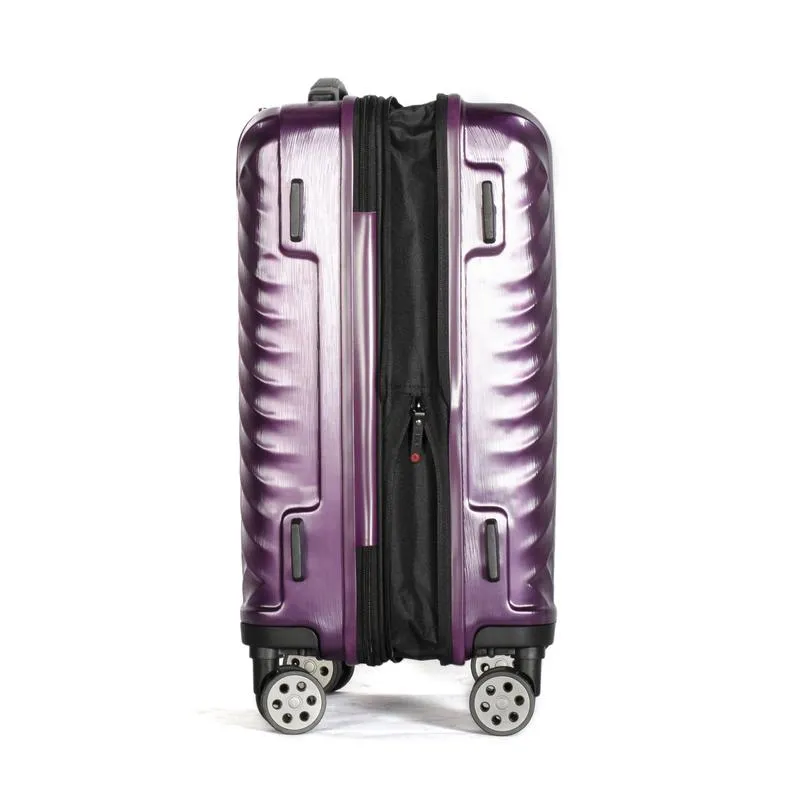 Olympia Matrix Polycarbonate Large Expandable Spinner Luggage