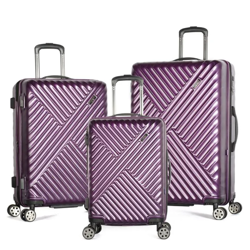 Olympia Matrix Polycarbonate Large Expandable Spinner Luggage