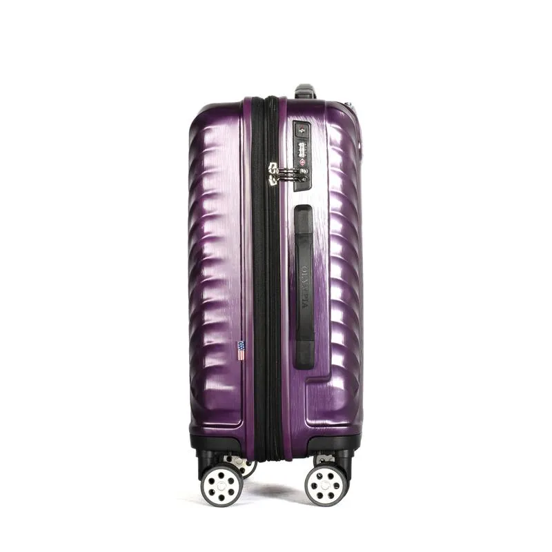 Olympia Matrix Polycarbonate Large Expandable Spinner Luggage