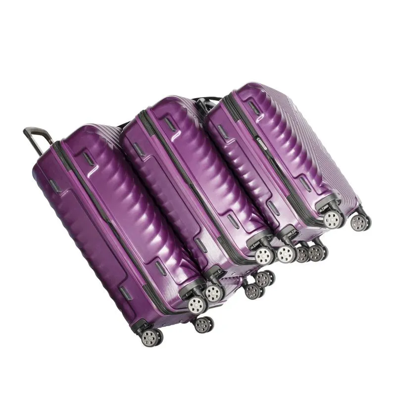 Olympia Matrix Polycarbonate Large Expandable Spinner Luggage