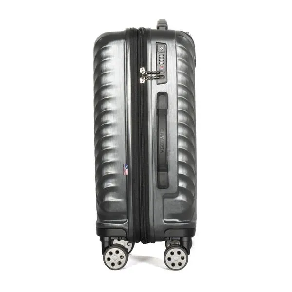 Olympia Matrix Polycarbonate Medium Expandable Spinner Luggage