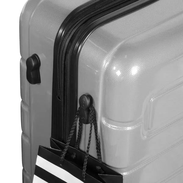 Olympia Nema 22" Expandable 2-Tone Polycarbonate Carry-On Spinner Suitcase