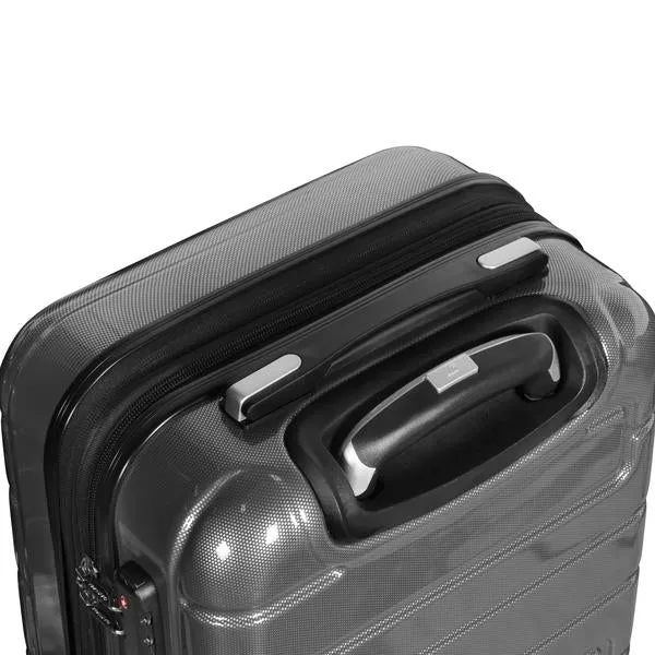 Olympia Nema 30" Expandable 2-Tone Polycarbonate Spinner Suitcase