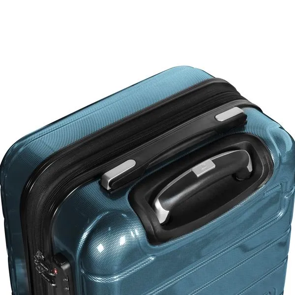 Olympia Nema 30" Expandable 2-Tone Polycarbonate Spinner Suitcase