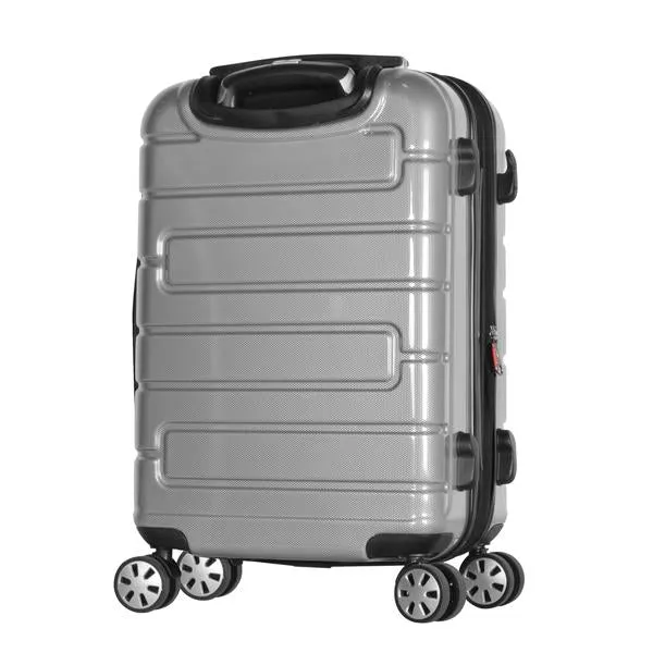 Olympia Nema 30" Expandable 2-Tone Polycarbonate Spinner Suitcase