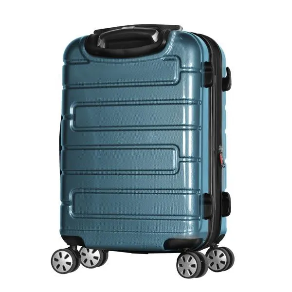 Olympia Nema 30" Expandable 2-Tone Polycarbonate Spinner Suitcase