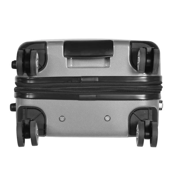 Olympia Nema 30" Expandable 2-Tone Polycarbonate Spinner Suitcase