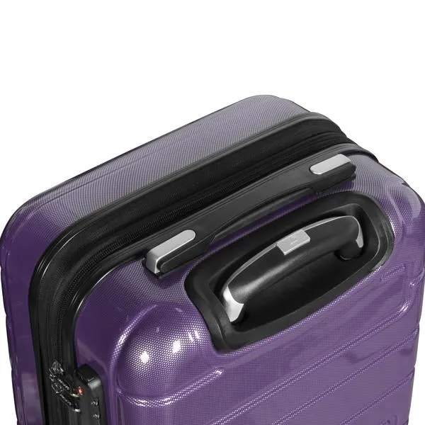 Olympia Nema 30" Expandable 2-Tone Polycarbonate Spinner Suitcase