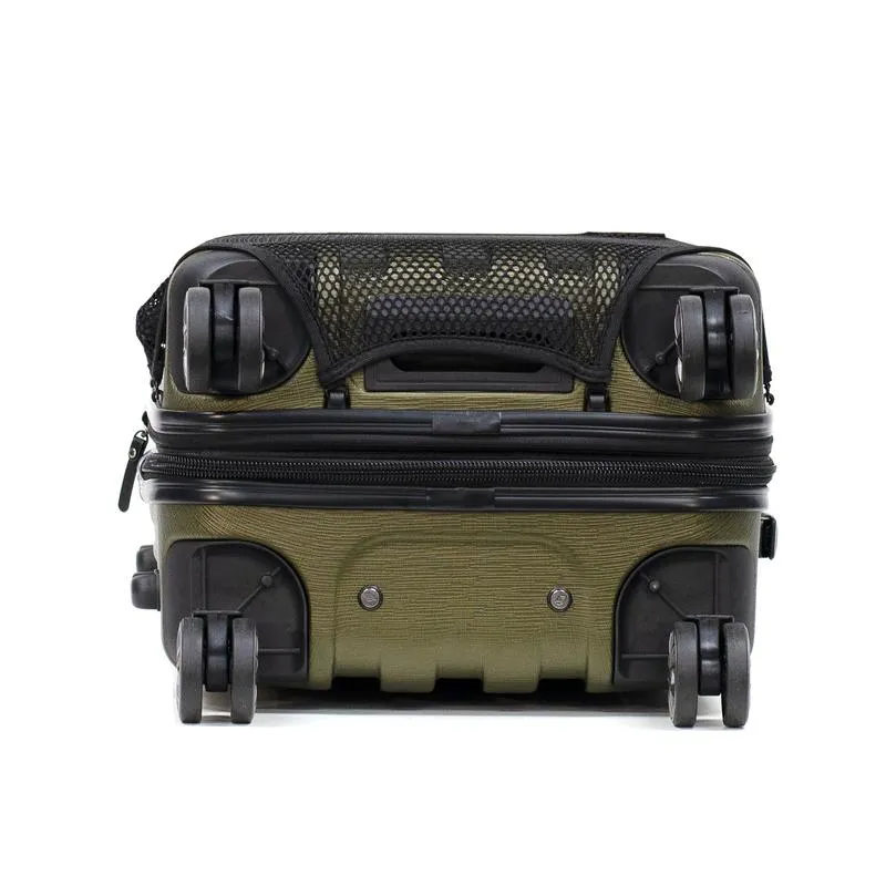 Olympia Sidewinder Expandable Carry-On Spinner Luggage
