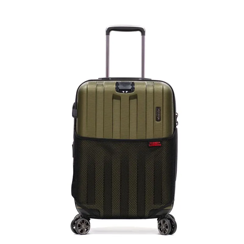 Olympia Sidewinder Expandable Carry-On Spinner Luggage