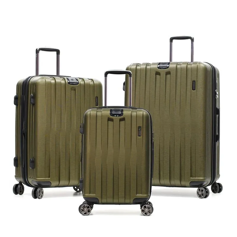 Olympia Sidewinder Expandable Carry-On Spinner Luggage