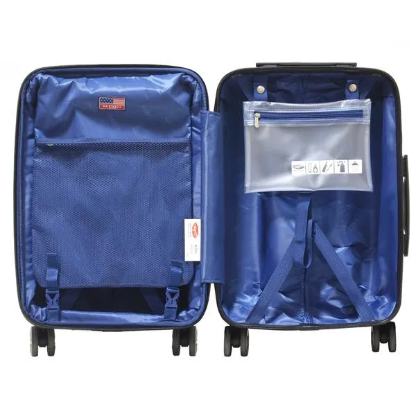 Olympia Sidewinder Expandable Carry-On Spinner Luggage