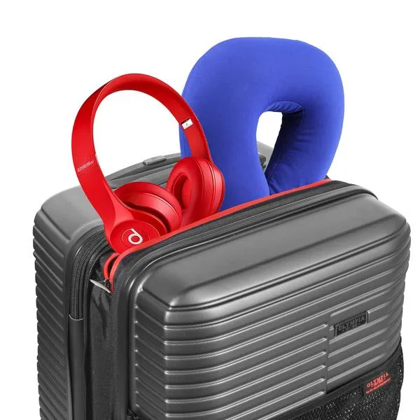 Olympia Taurus Carry-On Expandable Spinner Luggage