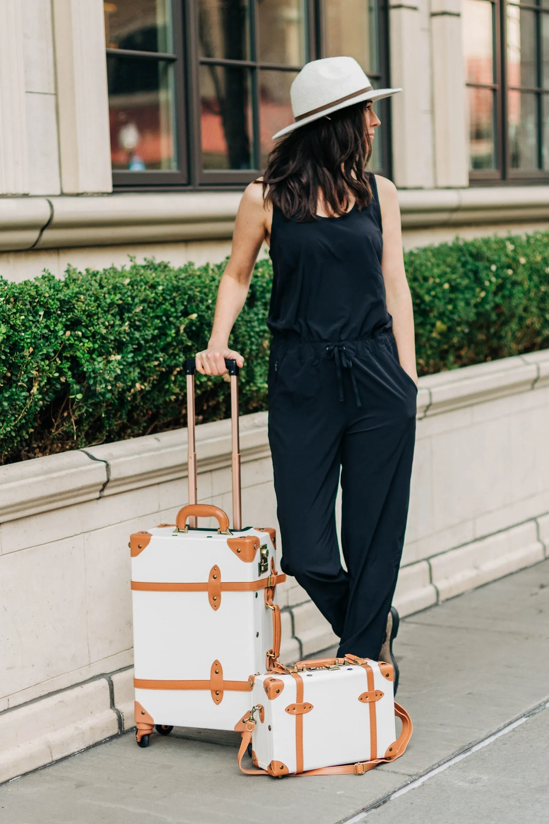 (Outlet) Minimalism Widen Carry-on Set - Train Case