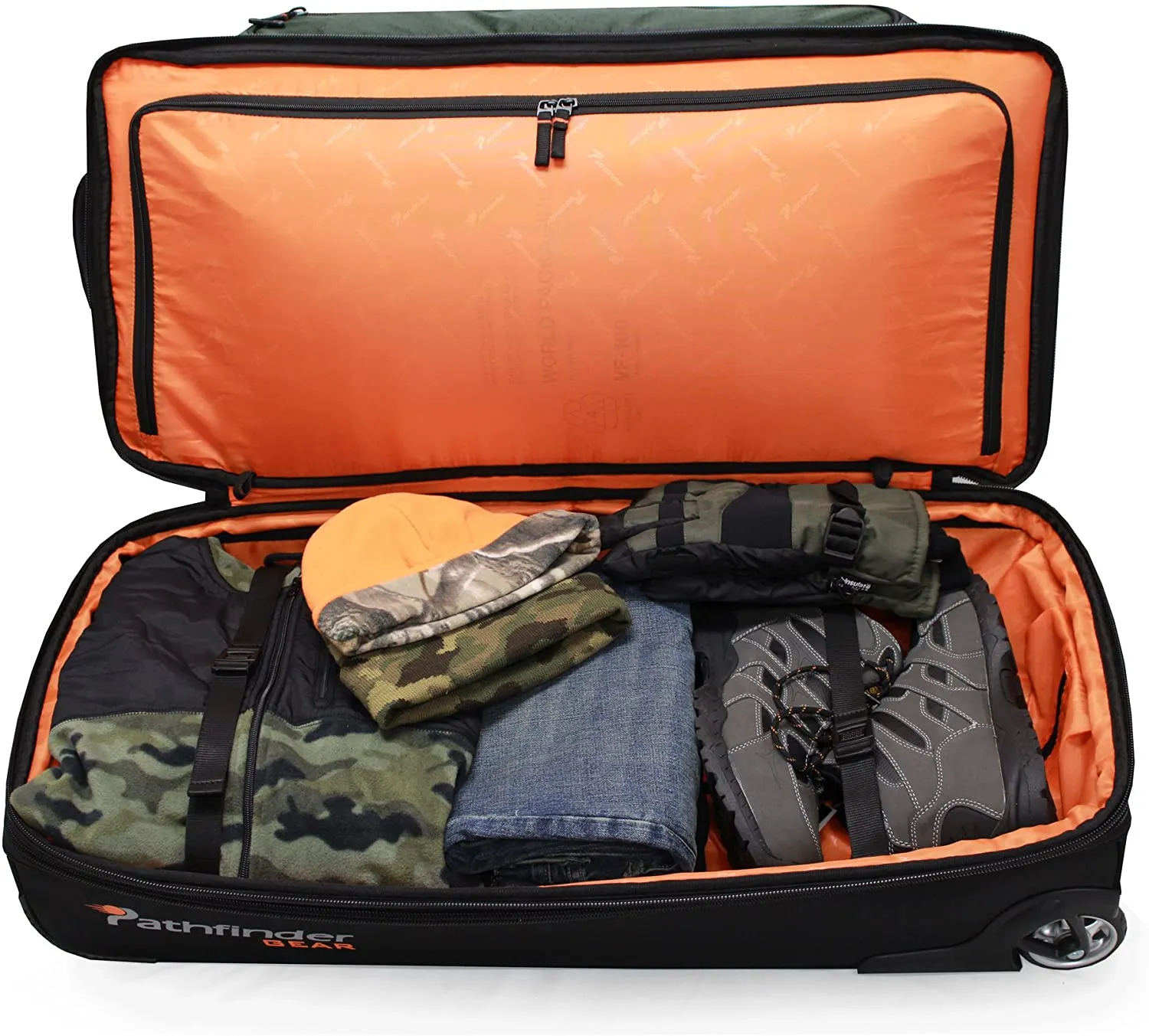 Pathfinder Gear 32" Rolling Drop-Bottom Duffel