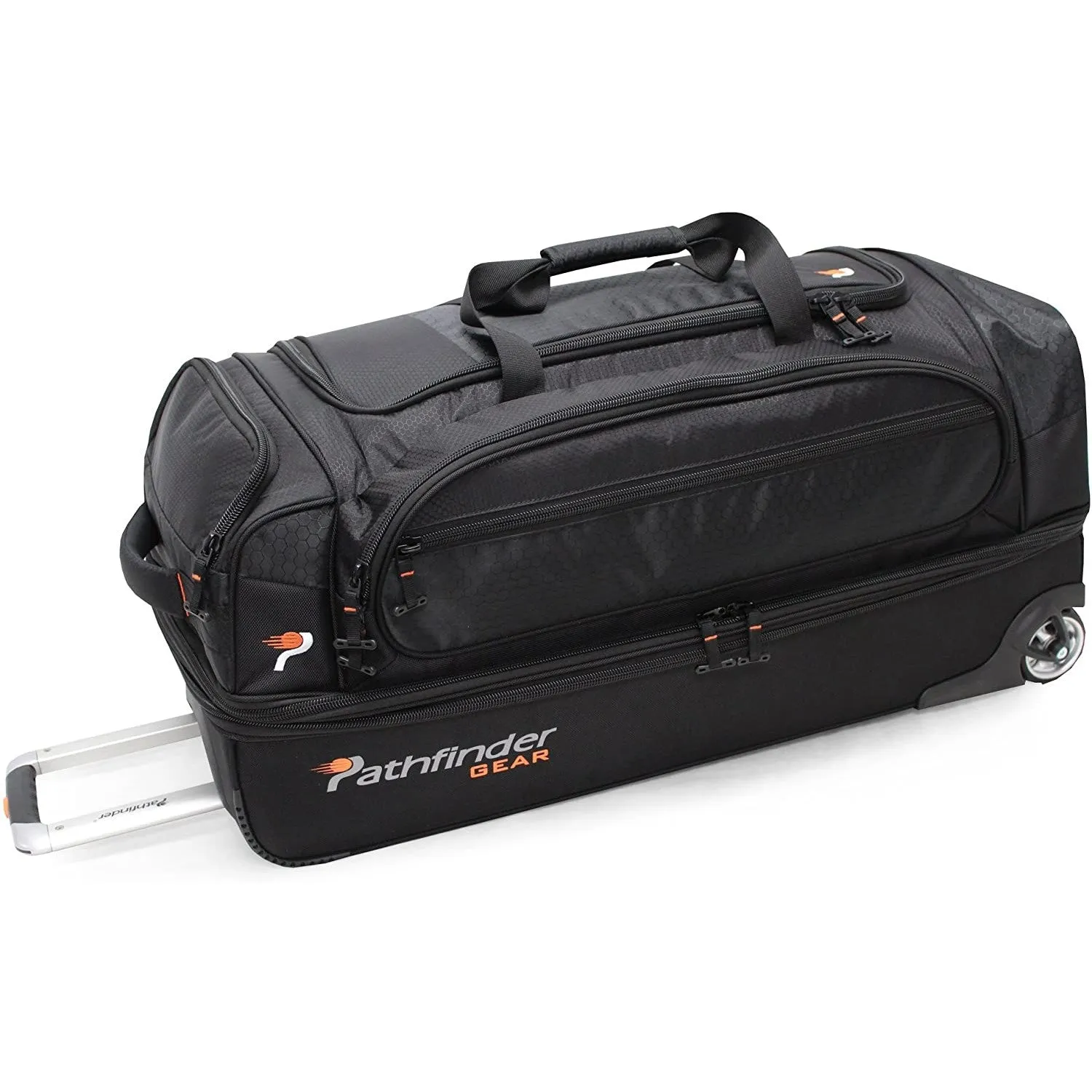 Pathfinder Gear 32" Rolling Drop-Bottom Duffel