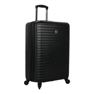 Protege 27789-01-24S Vacationer Hard Side 24 Expandable Checked Luggage, Black