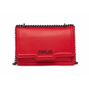 Replay Women's Solid-Color Crossbody Bag With Logo