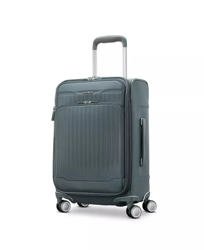 Silhouette 18 Carry-On Exp S/S Spinner - Slate Blue