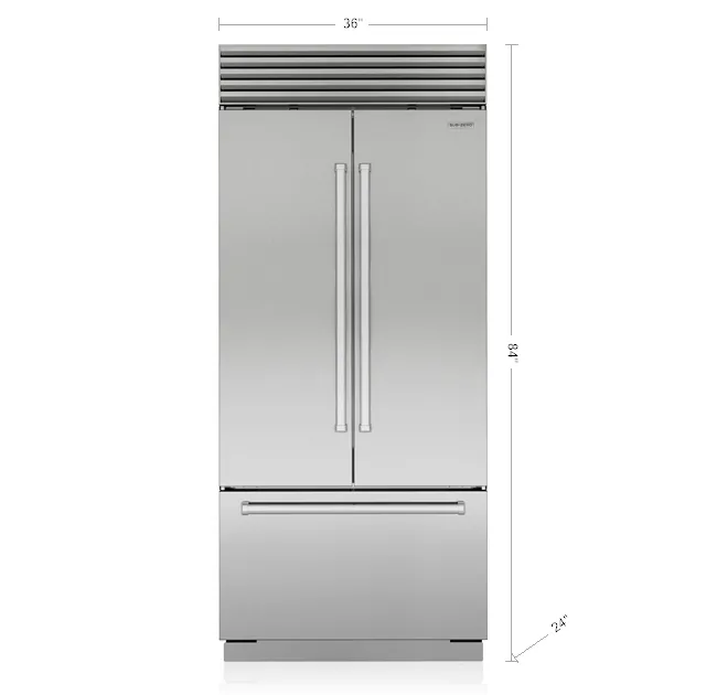 Sub-Zero CL3650UFDIDSP 36" Classic French Door Refrigerator/Freezer With Internal Dispenser