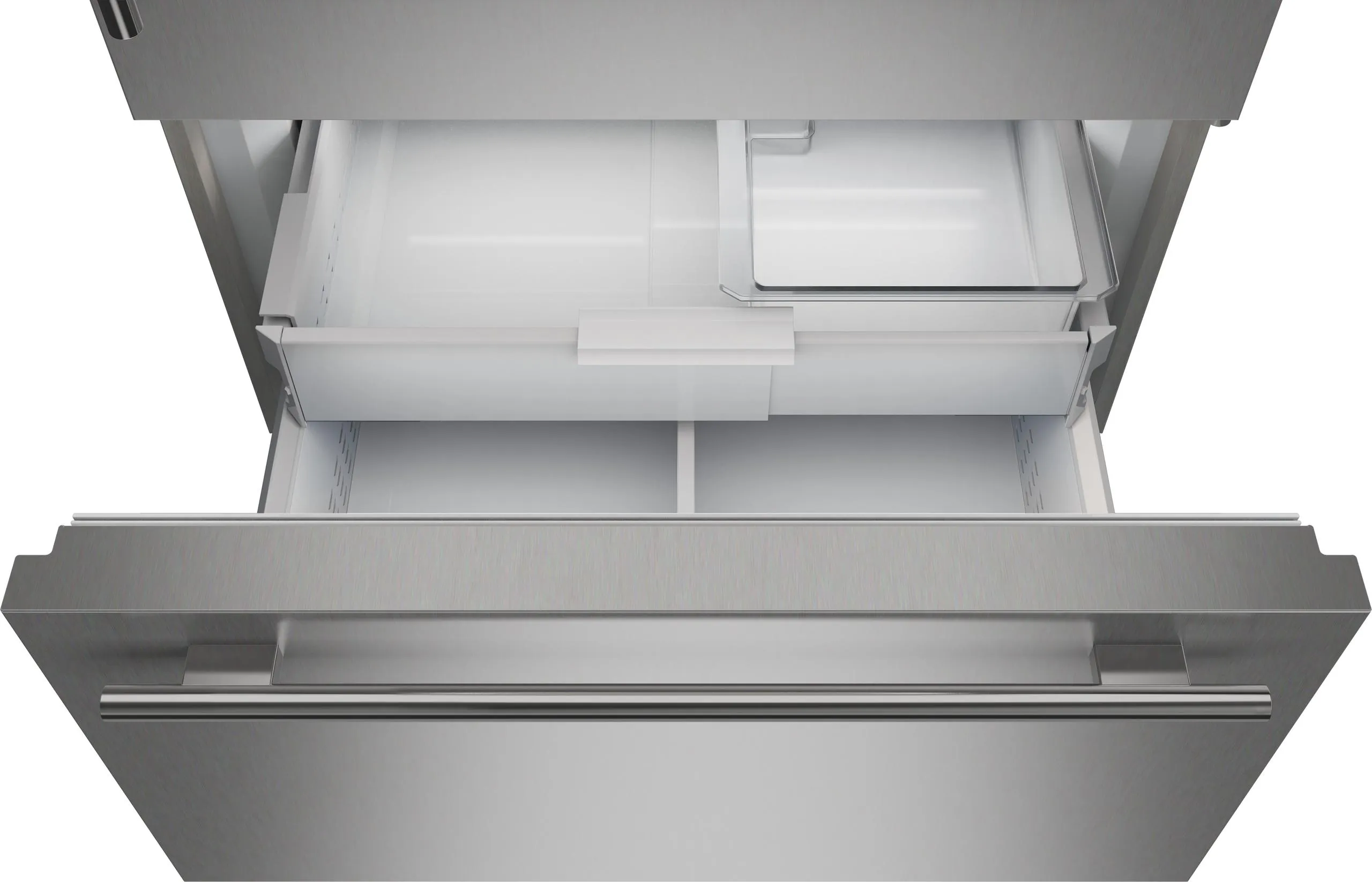 Sub-Zero CL3650UGSTL 36" Classic Over-And-Under Refrigerator/Freezer With Glass Door