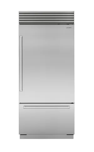 Sub-Zero CL3650UIDSPL 36" Classic Over-And-Under Refrigerator/Freezer With Internal Dispenser