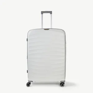 Sunwave Expandable Hardshell Large Suitcase 79cm - White