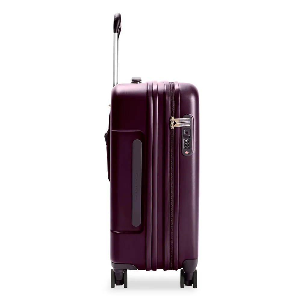 Sympatico Essential Carry-On Expandable Spinner - Plum